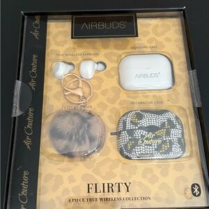 Flirty True Wireless Earbuds - 4 piece set